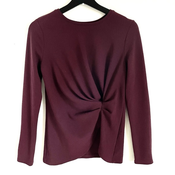 Halogen Twist Long Sleeve Blouse Top Size XS EUC - Picture 1 of 7